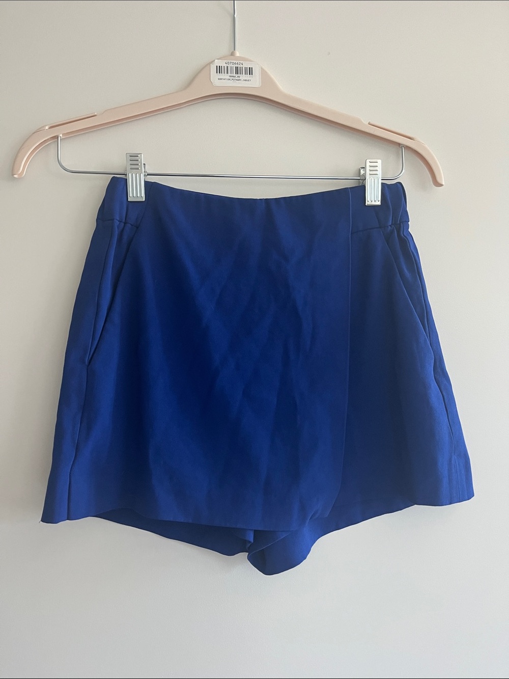 Aritzia Cobalt Blue Tailored Skort